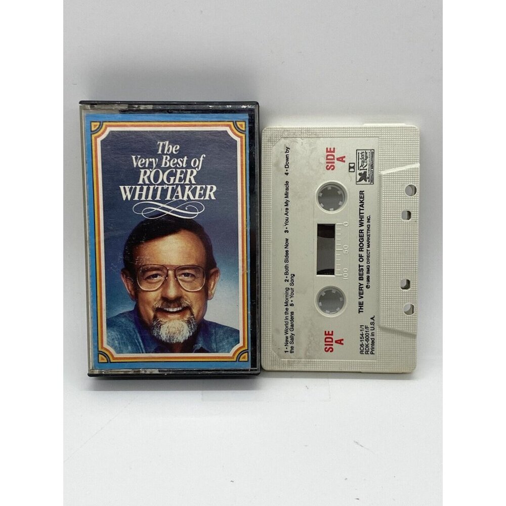 The Very Best Of Roger Whittaker Cassette Tape Vintage Readers Digest 1990